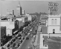 Looking North on Second Street near San Antonio, c. 1940