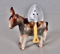 Miner's donkey salt & pepper shakers