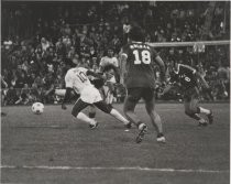 Pele and Johnny Moore, 1976