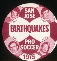 San Jose Earthquakes Pro Soccer 1975