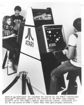 Atari International Asteroids Tournament game stations