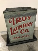 Troy Laundry Company bin