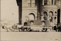 Brick Makers Union Parade in Front of Post Office