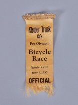 Pre-Olympic Bicycle Race Official's ribbon