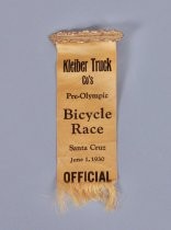 Pre-Olympic Bicycle Race Official's ribbon