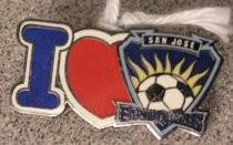 San Jose Earthquakes pin