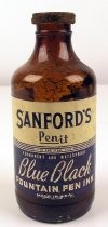 Sanford's Blue Black Fountain Pen Ink