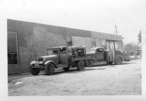 Southern Lumber stucco repair, 1930s