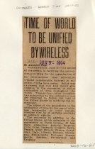 Time of World to Be Unified by Wireless