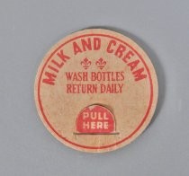 Milk and Cream bottle cap