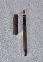 Brown Parker pen