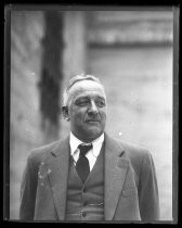 Outdoor portrait of man in 3-piece suit