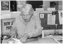 Constance Perham at the New Almaden post office