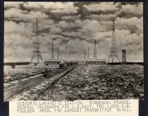 Lafayette Station, Bordeaux, France, featuring Federal Telegraph Poulsen Arcs