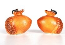 Little squirrels, big acorns salt & pepper shakers