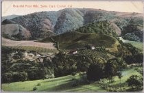 Beautiful Foot Hills, Santa Clara County, Cal