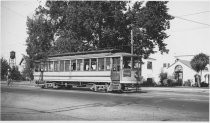 Streetcar #75 on The Alameda, 1937