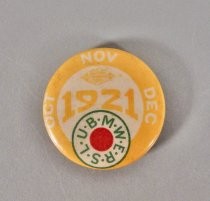 1921 U.B.M.W.E.R.S.L. membership pin