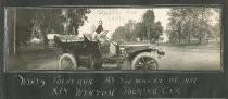 Winty Polhemus at the wheel of his XIV Winton Touring Car, 1907