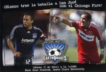 !Blanco trae la batalla a San Jose con el Chicago Fire!