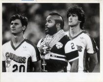 Mr. T with Golden Bay Earthquakes, 1984