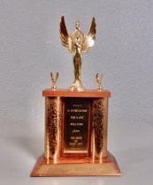Trophy awarded to Harry Slonaker