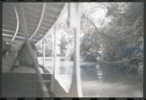 View from inside Russian River tour boat