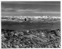 View of Sierras from Lick Observatory