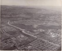 Aerial view of Santa Clara County, c. 1964