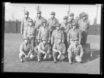 U.S. Army servicemen group portrait