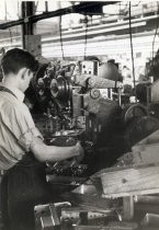 Man working in Motorola factory