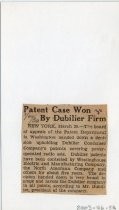 Patent Case Won By Dubilier Firm