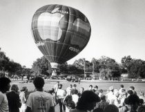 Cap. Mick Farnham and Apple Balloon