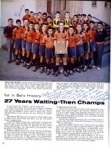 Balboa High School varsity soccer championship team, San Francisco, California