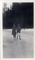 Frances Welch and Dr. Peterson Skating at Yosemite