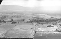 Aerial Photograph Santa Clara County Fairground Race Track