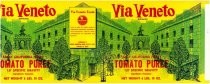 Via Veneto California Heavy Tomato Puree label