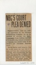 NBC's Court Plea Denied