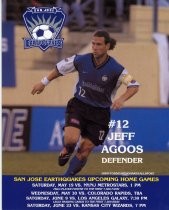 #12 Jeff Agoos Defender