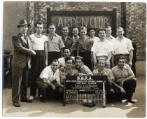 Harry Slonaker and B.B.R.A. Arden Club softball team