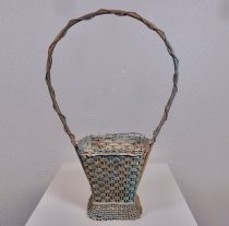 Funeral flower basket