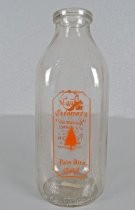 Toyon Creamery milk bottle