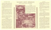 Gilroy Hot Springs in the Mt. Hamilton Spur Coast Range Mountains