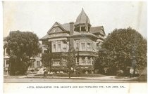 Hotel Dorchester. Cor. Seventh and San Fernando Sts., San Jose, Cal