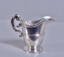 Silver cream pitcher