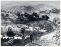 A. P. Herrmann looking down on Mount Hamilton Road