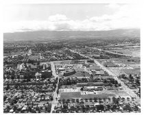 Aerial view of San Jose City Hall complex