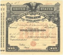 Retail Liquor Dealer License, $25