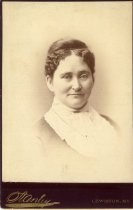 Woman with crimped hair