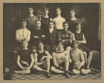 San Jose High School atheletes group portrait